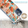 thumbnail image 2 of Positive Boho Case for iPhone 12 Pro,Aesthetic Art Design Pattern Soft TPU Bumper Case Cover, 2 of 5