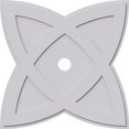 thumbnail image 1 of Ekena Millwork CMP40CM-04000 40 in. OD x 4 in. ID Square Cosmo Architectural Grade PVC Contemporary Ceiling Medallion, 1 of 1