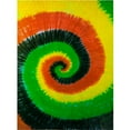 thumbnail image 1 of Rasta Spiral Tie-Dye Tapestry, 1 of 1
