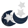 thumbnail image 3 of Dalrosia Moon Star Garland - 52FT Star Hanging Decoration Streamers Banner, Eid Ramadan Mubarak Decoration Birthday Wedding Baby Shower Party Decor, 3 of 7