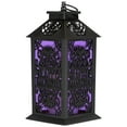 thumbnail image 4 of Northlight LED Lighted Bats "Happy Halloween" Candle Lantern - 11", 4 of 6