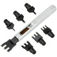 thumbnail image 2 of Quick To Use Leather Craft Tool, Belt Punching Tool, Long Service Life Home DIY Belt Punching Travel Leather Rope Weaving Factory For DIY Hand-made, 2 of 8