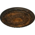 thumbnail image 3 of Ekena Millwork 20"OD x 1 5/8"P Baile Ceiling Medallion (Fits Canopies up to 3 1/4"), Hand-Painted Rust, 3 of 7