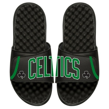 

Men s ISlide Black Boston Celtics Statement Jersey Split Slide Sandals