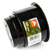 Ozark Trail Black Flush Mount Recessed Marine Drink Holder for Boats, Kayaks, and RVs