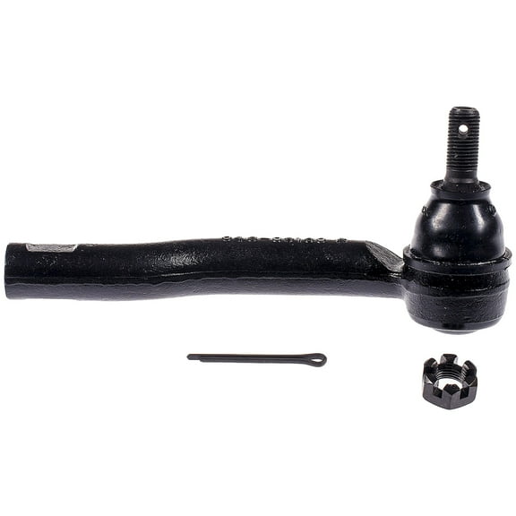 Dorman TO74144PR Front Right Outer Steering Tie Rod End for Specific Toyota Models, Black