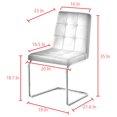 thumbnail image 2 of Chaise de Salle à Manger en Velours Vert Jonathan - Lot de 2 - Touffeté - Cadre Chromé, 2 of 10