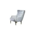 thumbnail image 3 of Lust Modern Style Chair Made with Wood in White, 3 of 5