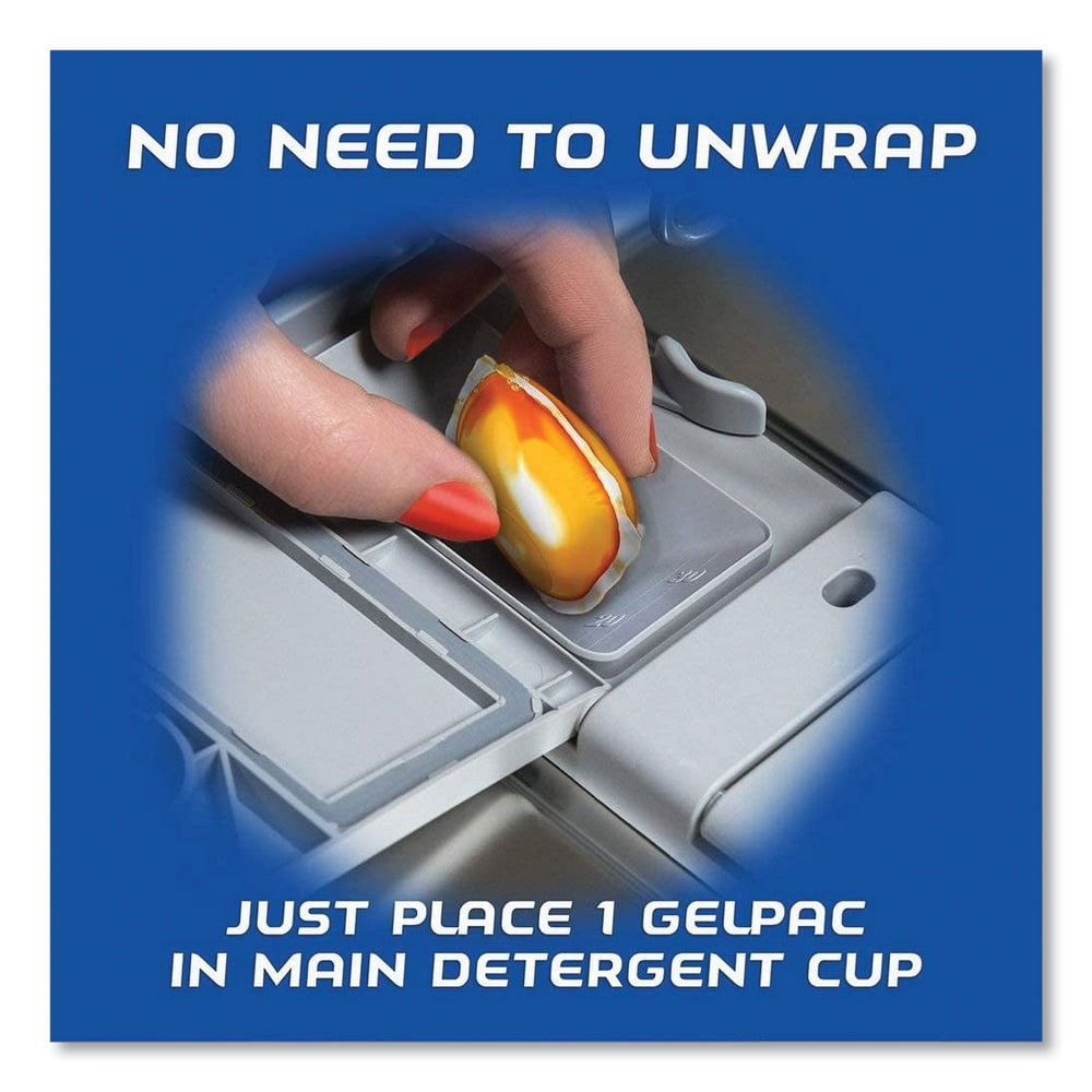 Finish Dish Detergent Gelpacs Orange Scent Box of 60 Gelpacs 81181