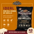 thumbnail image 2 of Bear Mountain BBQ Premium All-Natural Hardwood Hickory Smoker Pellets 40 lb, 2 of 10