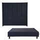 thumbnail image 1 of Box Base Cama Queen Size + Cabecera Nizza Azul, 1 of 7