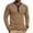 13# Khaki, variant on Henley Shirts for Men Ribbed Knit Long Sleeve Shirts Muscle Casual Loose Fit Color Block Trendy Fall Basic Top Lightweight Dressy Work Office Tees Business Pullovers