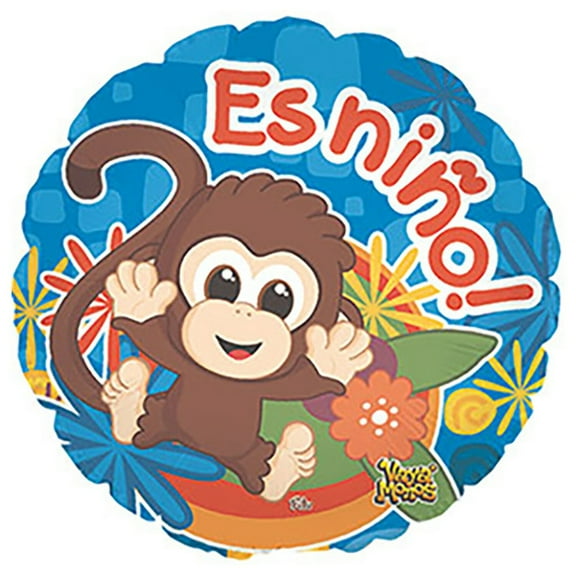 17 inch Es Nino Foil Mylar Balloon - Party Supplies Decorations