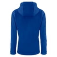 thumbnail image 3 of Women's Cutter & Buck  Royal  Los Angeles Dodgers City Connect Evoke Eco Softshell Recycled Full-Zip Hoodie Jacket, 3 of 3