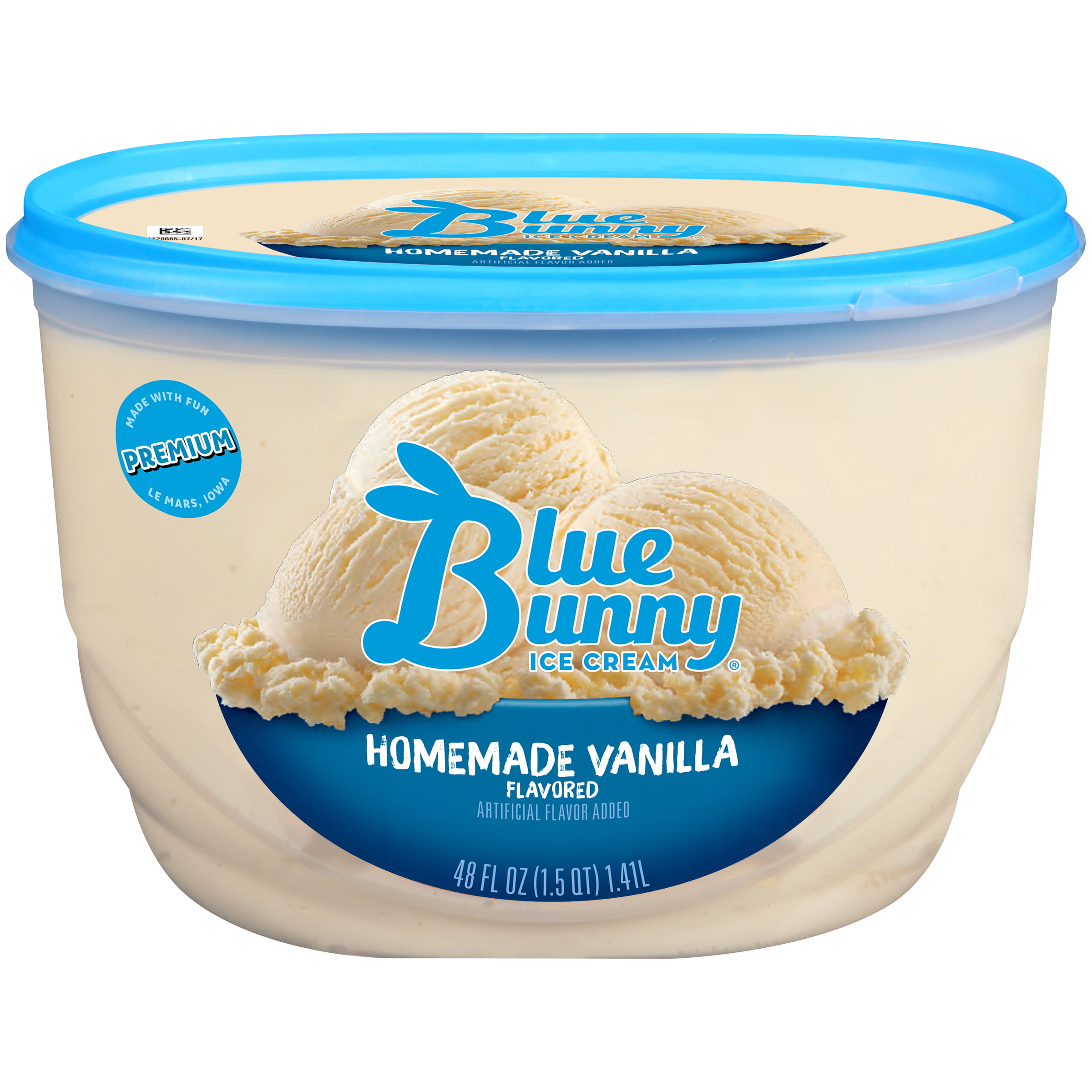 Blue Bunny Premium Homemade Vanilla Ice Cream , 48 fl oz