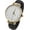 Gray/Black, variant on Collections Japanese Quartz 34mm Alloy Case Synthetic Leather Cuff Bangle Watch