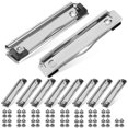 thumbnail image 2 of 10 Pcs Clipboard Clips Mountable Hardboard Clips Large Sturdy Clips with Nails for School Office Classroom, 2 of 3