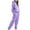 Purple, variant on Babysbule Womens Tops Sets Blouse Women's Autumn And Winter European And American Women's Casual Fashion Thickened Velvet Long Sleeved Sweater Trousers Two-piece Suit Fall Saving