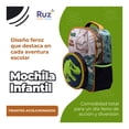 thumbnail image 4 of Mochila Primaria Infantil Universal Jurassic World Evergreen 20 L, 4 of 4