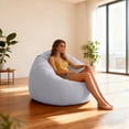 thumbnail image 2 of BotaniNest Portable Inflatable Camping Sofa For Outdoor Hiking Beach Picnic Lounger With Thick Durable Material And Quick Air Inflation, 2 of 5