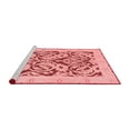 thumbnail image 2 of Ahgly Company Machine Washable Indoor Rectangle Abstract Red Modern Area Rugs, 6' x 9', 2 of 4