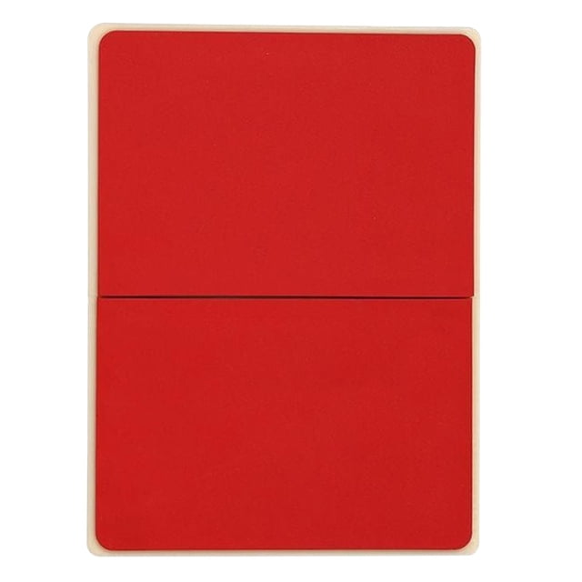 Planche Incassable pour Enfants Réutilisable Épaissie Planche d'Entraînement de Taekwondo Planches de Taekwondo à Casser pour Performance Pratique Test Rouge / Planches de Taekwondo