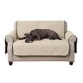 thumbnail image 2 of Furhaven Furniture Cover for Dogs and Cats - Water-Resistant Reversible Two-Tone Living Room Furniture Protector, Washable, Espresso and Clay, Loveseat, 2 of 5
