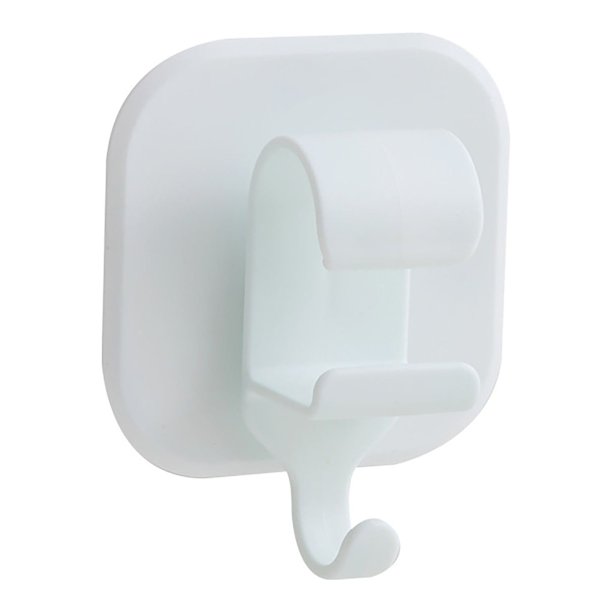 Gancho para lavabo sin perforar - Material HIPS, fuerte adhesivo - para baño/cocina, colgar toallas/bolsas, ahorra espacio