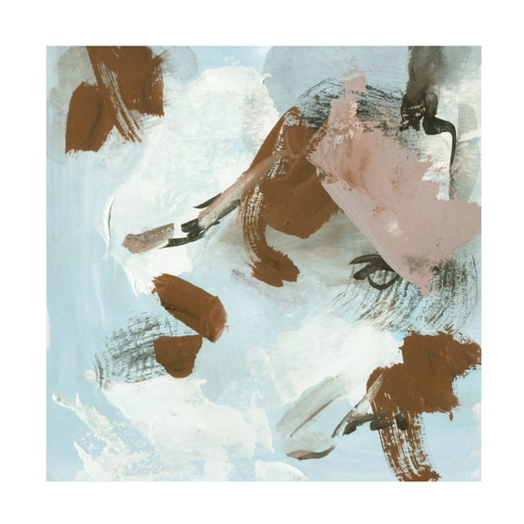 Canvas Wall Art - Melissa Wang 'Free as Air IV' Wall Art for Living Room, Bedroom, or Office Décor by Trademark Fine Art - 14 x 14 Inches