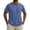 Blue, variant on Mens T Shirt Athletic Performance Short Sleeve Running Workout Tee Moisture Wicking Crewneck Shirts for Men Big and Tall Size M-5XL White