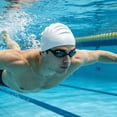 thumbnail image 4 of Silicone Swimming Cap for Competitive and – Flexible Water Headwear for Comfortable Fit and Reduced Drag (Hydro Optimized Design), 4 of 5