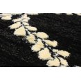 thumbnail image 2 of Tapis  Soho  Noir Polypropylène Shag 5'6" x 9'8", 2 of 3