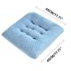 thumbnail image 3 of Almohadillas para asiento de silla, interior y exterior, jardín, patio, hogar, cocina, oficina, peludo 45X45cm azul cielo, 3 of 3