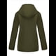 thumbnail image 4 of Chaqueta Impermeable para Mujer, Cortavientos con Capucha, Ideal para Senderismo, Viajes y Actividades Al Aire Libre. Verde S, 4 of 9