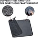 thumbnail image 3 of Toalla de microfibra súper absorbente y de secado rápido, la compañera perfecta para tus necesidades de limpieza diaria (gris, 1 unidad), 3 of 6