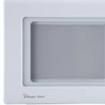 thumbnail image 4 of Open Box Magic Chef 0.9 Cubic Feet 900 Watt Stainless Microwave Oven, White, 4 of 11