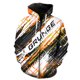 thumbnail image 1 of Traje de carreras para hombre, sudadera con cremallera, sudadera de manga larga de gran tamaño, estilo hip hop, estampado 3D, moda urbana, estilo Harajuku, divertido, 1 of 6