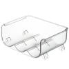 thumbnail image 1 of Bwiyojiz Kitchen Storage Organization Trunks & Bag Refrigerator Organizer Bottle Rack Stackable Wine, Gifts for Women, Clear, 1 of 5