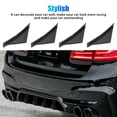 thumbnail image 2 of Scienceny Parachoques trasero Exterior de coche alerón de ala anticolisión decoración de estilo de coche chasis automotriz profesional Universal Automoción decorativa y accesorios Scienceny VI016747-00B, 2 of 6