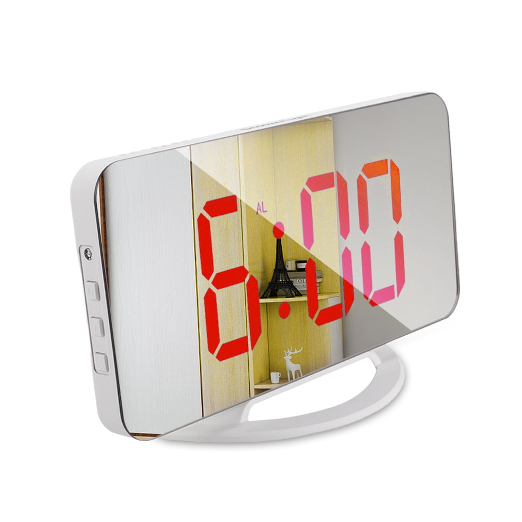 Projector Adjustable Digital Clock Led Lantern Automatic Bedside Lamps