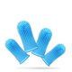 thumbnail image 2 of Dog Toothbrush, 360 Finger Toothbrush Kit, Ergonomic Design, Full Surround Bristles for Easy Teeth Cleaning,Blue 4-Pack, 2 of 5