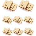 thumbnail image 2 of Hebilla de bolso oso de fresa 8 piezas dorada Hardware interruptor giratorio, 2 of 5