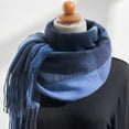 thumbnail image 1 of Up to 65% off Women's Fall Winter Scarf Classic Tassel Plaid Scarf Warm Soft Chunky Large Blanket Wrap Shawl Scarves Fashionable Scarf on Clearance, 1 of 9