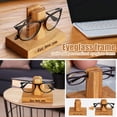 thumbnail image 4 of Great promotion! Handmade Wooden Display Stand, Glasses Stand, Desk Glasses Stand, Solid Personalized, 4 of 5