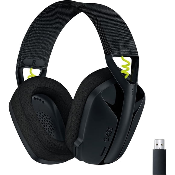 Audífonos inalámbricos para juegos Logitech G435 Lightspeed + Bluetooth