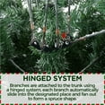 thumbnail image 7 of Yaheetech 9Ft Pre Lit Artificial Christmas Tree with Foldable Stand, Green, 7 of 7