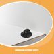 thumbnail image 3 of unbranded Mango Universal Para De Olla Ergonómico Negro Antideslizante Cocina, 3 of 8
