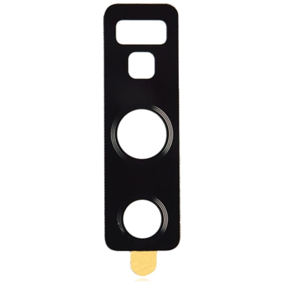 Replacement Back Camera Lens With Adhesive Compatible For Samsung Galaxy Note 9 (10 Pack) (Midnight Black)