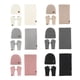 thumbnail image 5 of Gorro de punto de invierno, gorro, bufanda larga, guantes con pantalla táctil, conjunto de gorro de calavera, guantes más cálidos para el cuello, 5 of 5