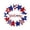 B, variant on KUNPENG Independence Day Decor, 4th of July Decorations, Patriotic Welcome Sign for Front Door, 10.2" x 11" Wooden American Flag Hanging Sign, Memorial Day Decorations for Home Wall Porch